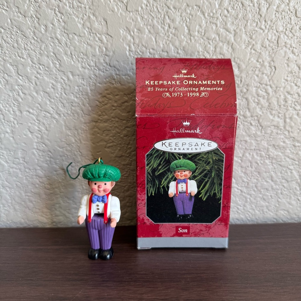 Hallmark Keepsake Ornament‎ Son 1998 Christmas Ornament Collectible